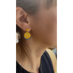 Earrings Athens Decadrachm Sterling Silver 925